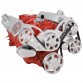 GM HOLDEN CHEVY SBC 283-350-400 ENGINE SERPENTINE KIT -  ALTERNATOR & POWER STEERING  PULLEY AND BRACKETS